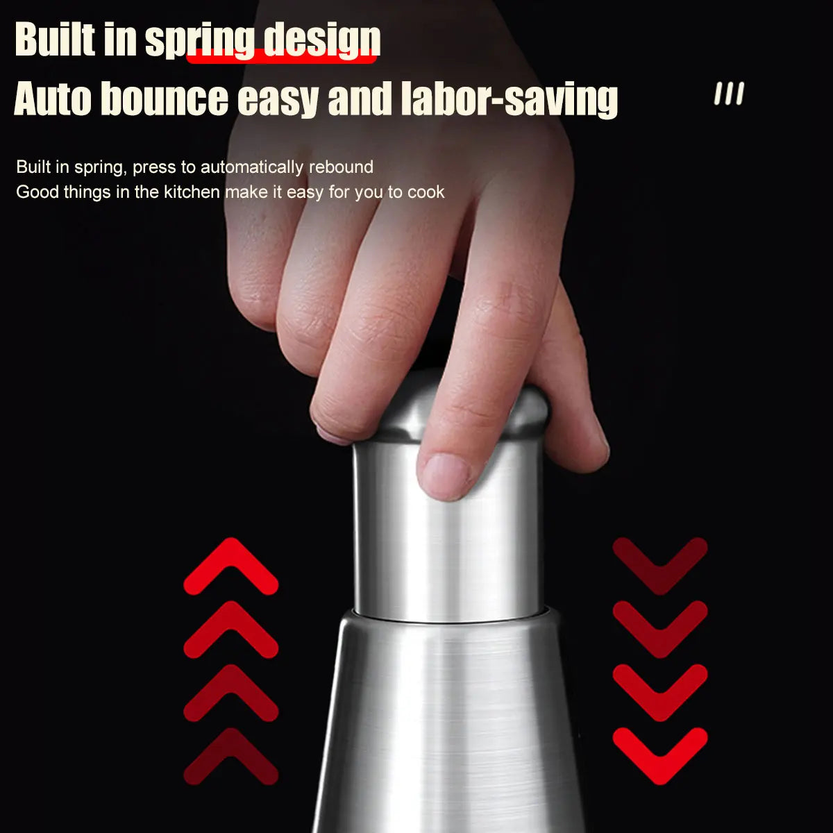 Manual Garlic Masher Stainless Steel Pressed Garlic Chopper Mincer Chopping Garlic Tool Ginger Chili Onion Salad Kitchen Gadgets